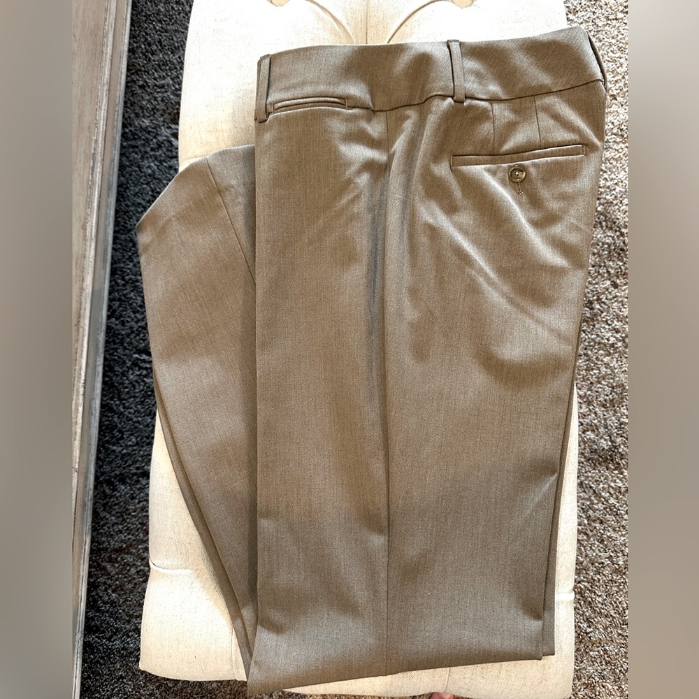 LOFT Brown Julie Trouser Size 6 🤎